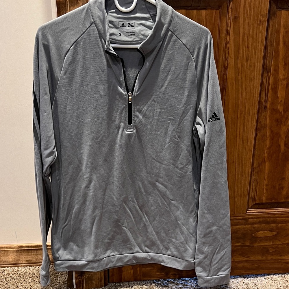 Adidas Men's Gray Lightweight Jacket